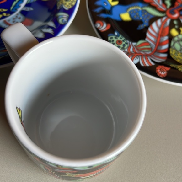 Bopla Switzerland Original porcelain Espresso Cup And Saucer Set HTF Evolution - Picture 6 of 13